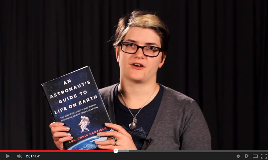 Carolyn Rauber in Read This Book video episode