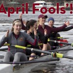 Rowing team says April Fools’!