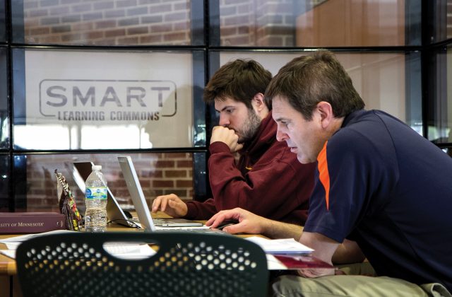 SMART Learning Commons in Magrath Library.