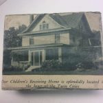 An etched stamp of the Children’s Receiving Home ca. 1925-1940
