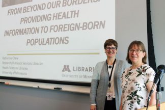 Presentation From Beyond Our Borders with librarian Katherine Chew