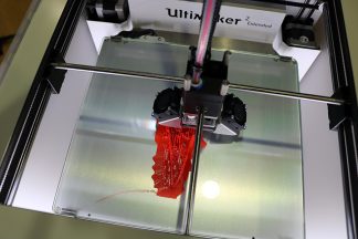 3D printers help prototype ideas.