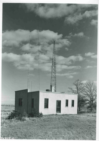 Radio station WLB transmitter, 1939