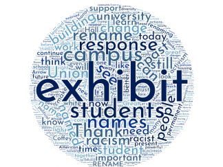 A word cloud of the Post-It Notes shows the most commonly used words.
