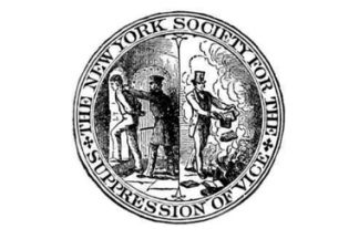Seal of the New York Society for the Suppression of Vice
