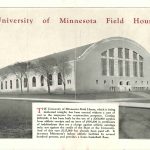 The dedication program extolled the financing of the Field House, which had been “erected without a cent of cost to the taxpayers for construction purposes.”