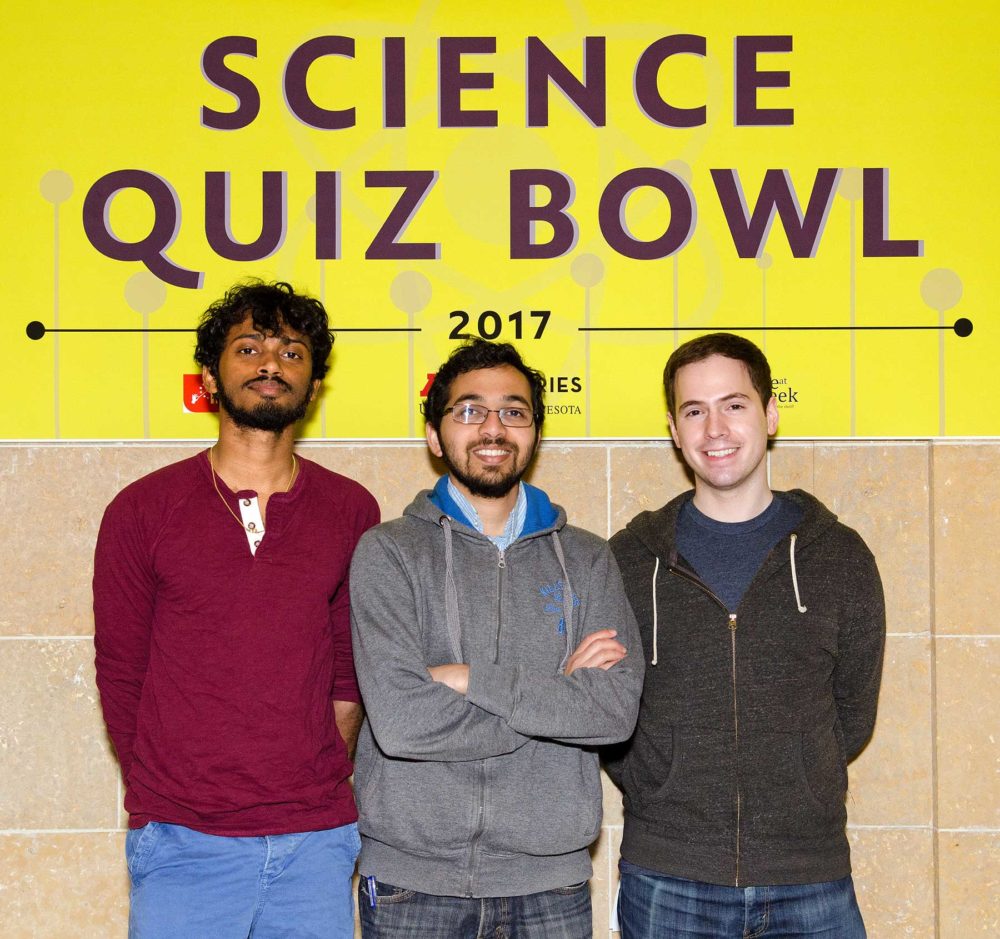 2017 Science Quiz Bowl participants