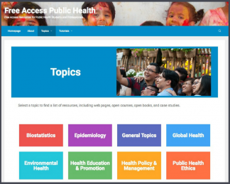 Free Access Public Health Website.
