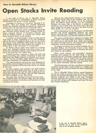 Reports from Your University of Minnesota (parent newsletter), Fall 1968 issue, http://hdl.handle.net/11299/109010.