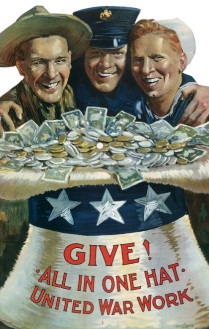 Give ! All in one hat _ United War Work