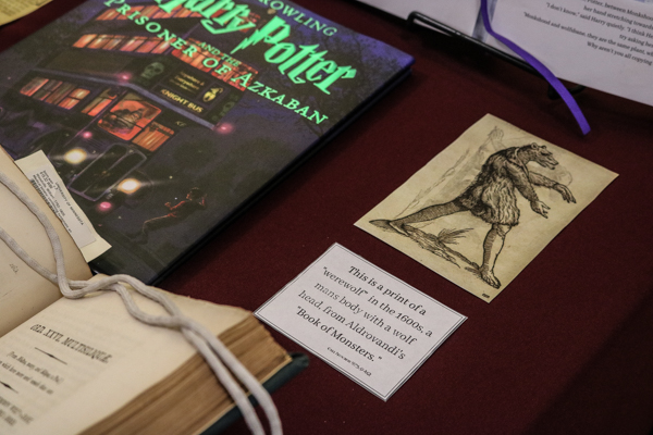 Natalie Buckland shares Harry Potter exhibit.
