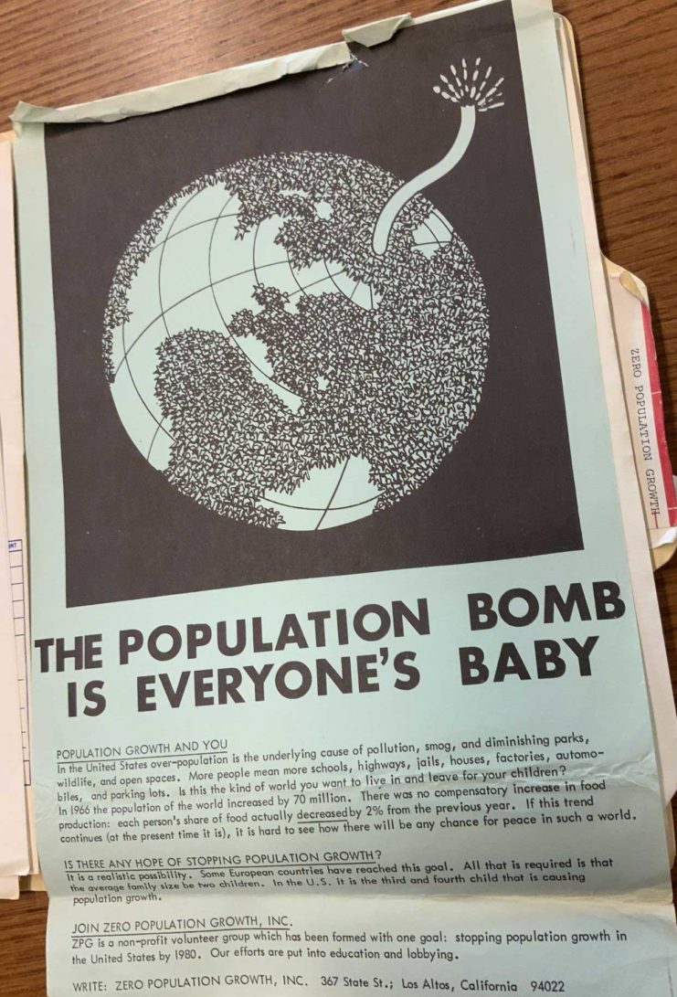 The Population Bomb is Everyone's Baby news article