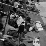 Students sit in groups, on strike for peace and protesting against the Vietnam war. Student protests. Strike. 1970. University of Minnesota Libraries, University Archives., umedia.lib.umn.edu/item/p16022coll175:4717 Accessed 27 May 2020.