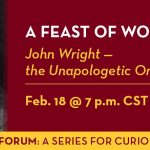 A Feast of Words with John Wright