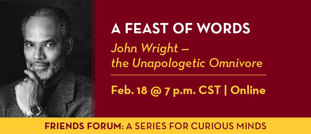 A Feast of Words with John Wright