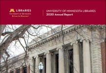 Cover of 2020 Libraries Annual Report