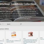 Image of the KIrschner Cookbook Collection Page