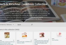 Image of the KIrschner Cookbook Collection Page