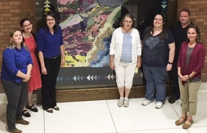 Staff from the Government Publications Library at the University of Minnesota Libraries.