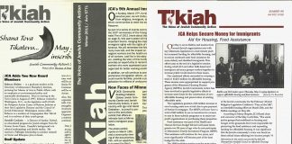 Jewish Community Action newsletter