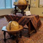Globes in room