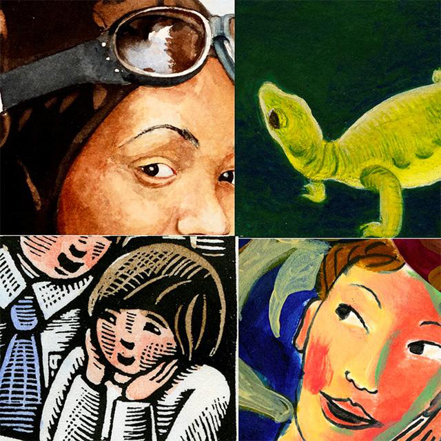 Children's literature: 3 kids and a reptile