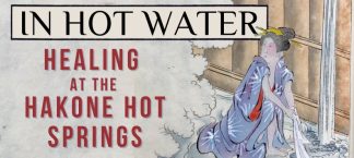 Title banner for "In hot water: Healing at the Hakone Hot Springs"