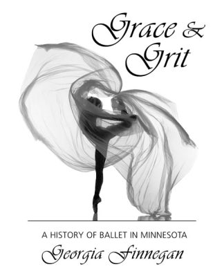 Grace and Grit book cover image with a photograph of a ballet dancer
